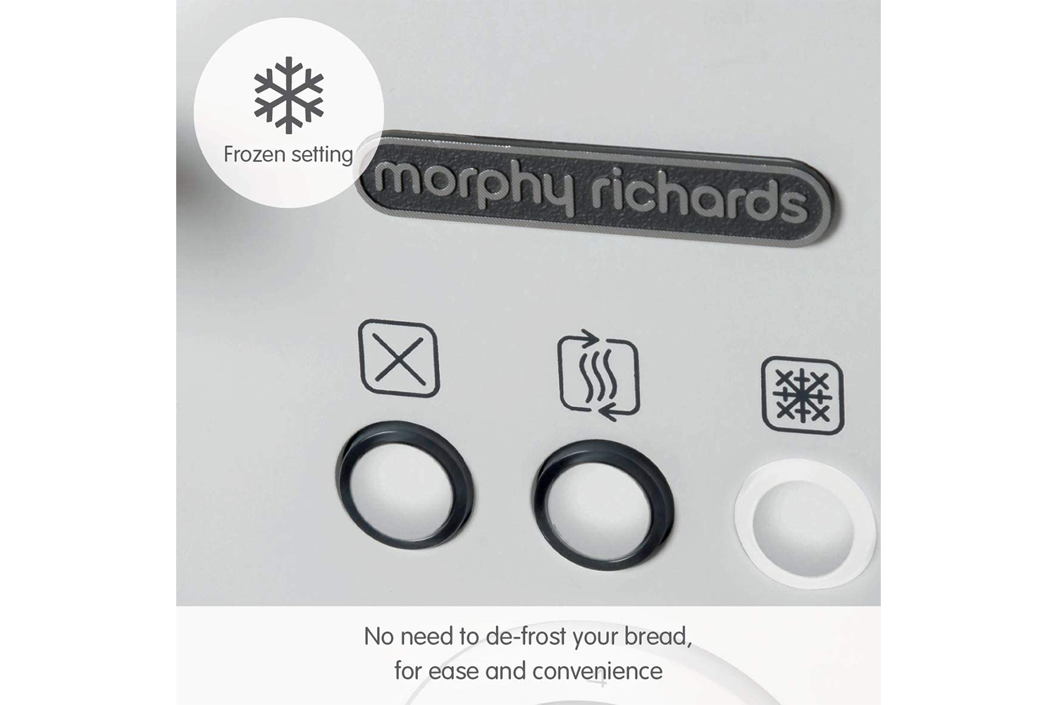 Morphy Richards Illumination 4 Slice Toaster 248021 White Ireland