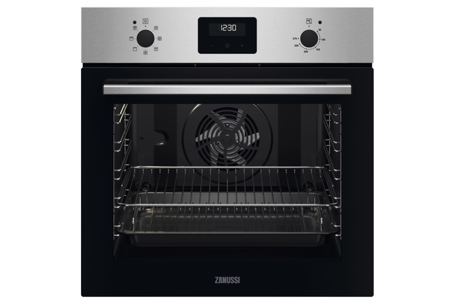 zanussi built in single electric oven