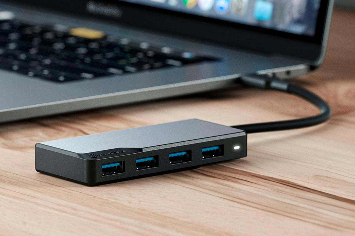 Alogic USB-C Fusion SWIFT 4-in-1 Hub | Space Grey