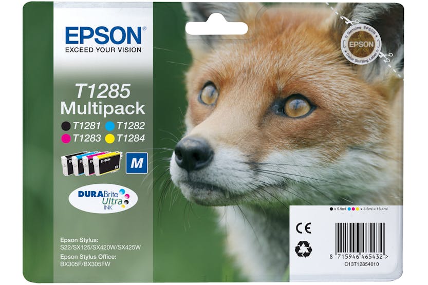 Epson Fox Ink 4 Colour Multipack
