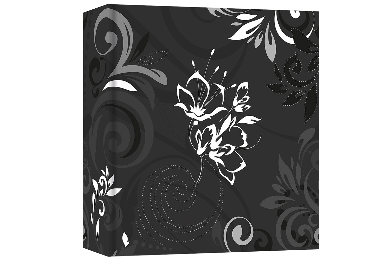 Zep Umbria 5x7" Photo Album | 200 Photos | Black