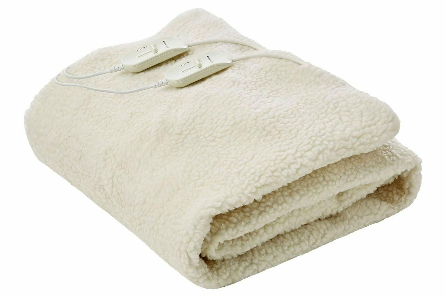 fleece heated mattress cover