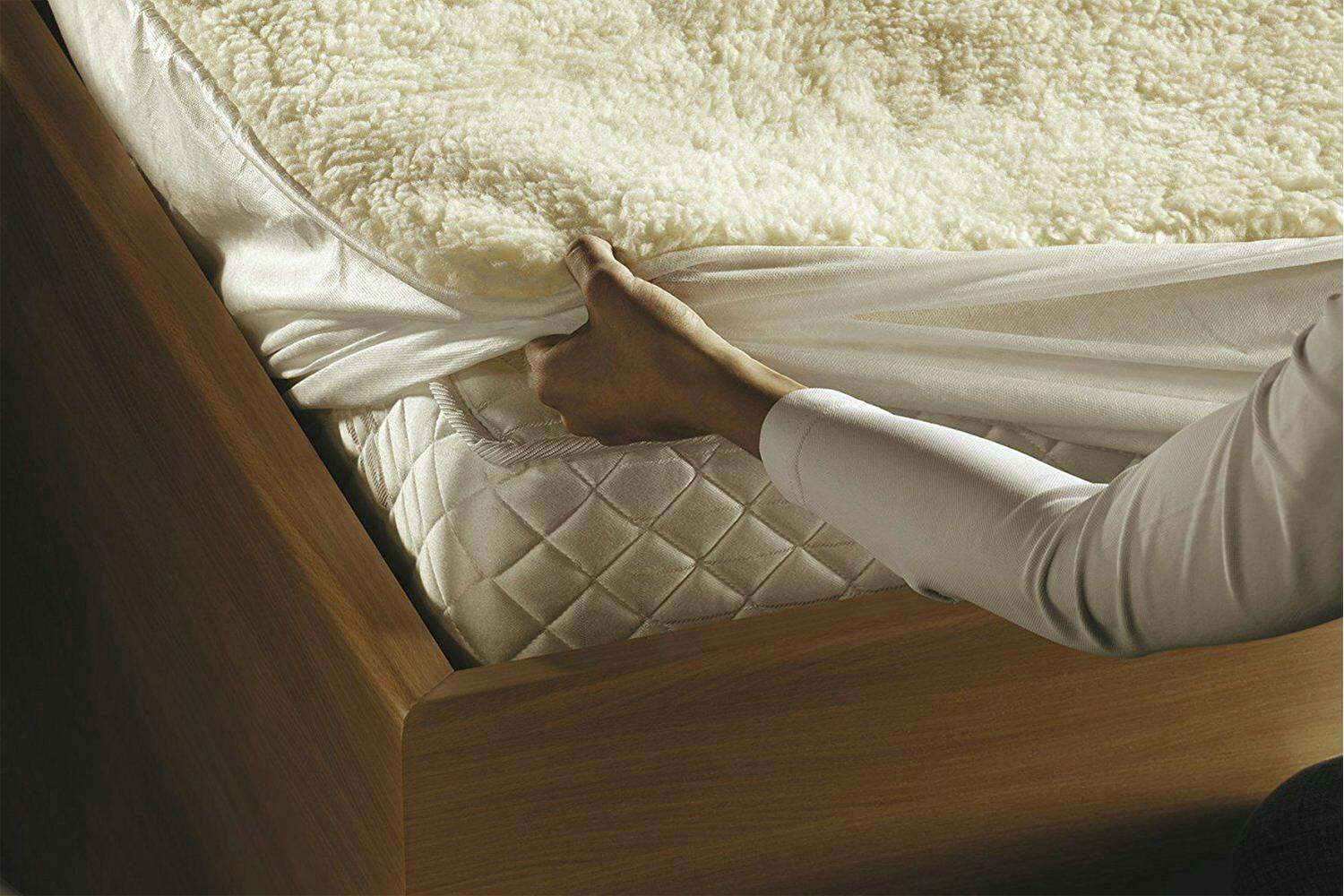 electric fleece mattress cover