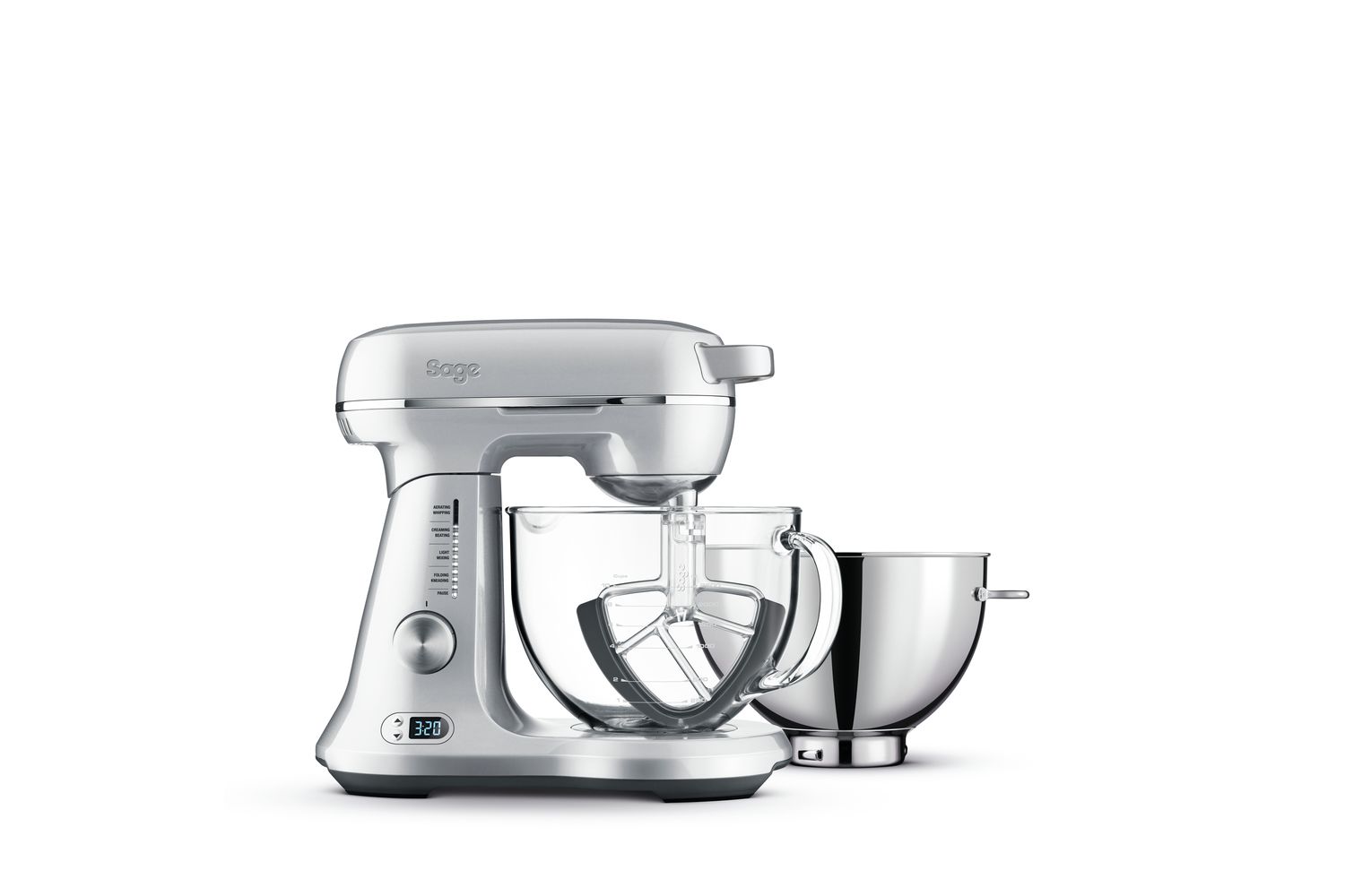 Sage The Bakery Boss Mixer | BEM825BALUK | Brushed Aluminium