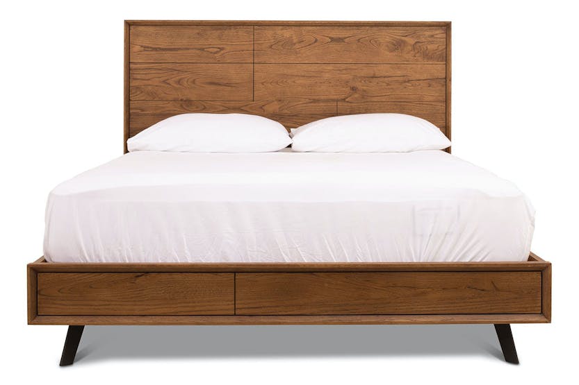 Hamilton Bed Frame | Double | 4ft6 | Aged Oak