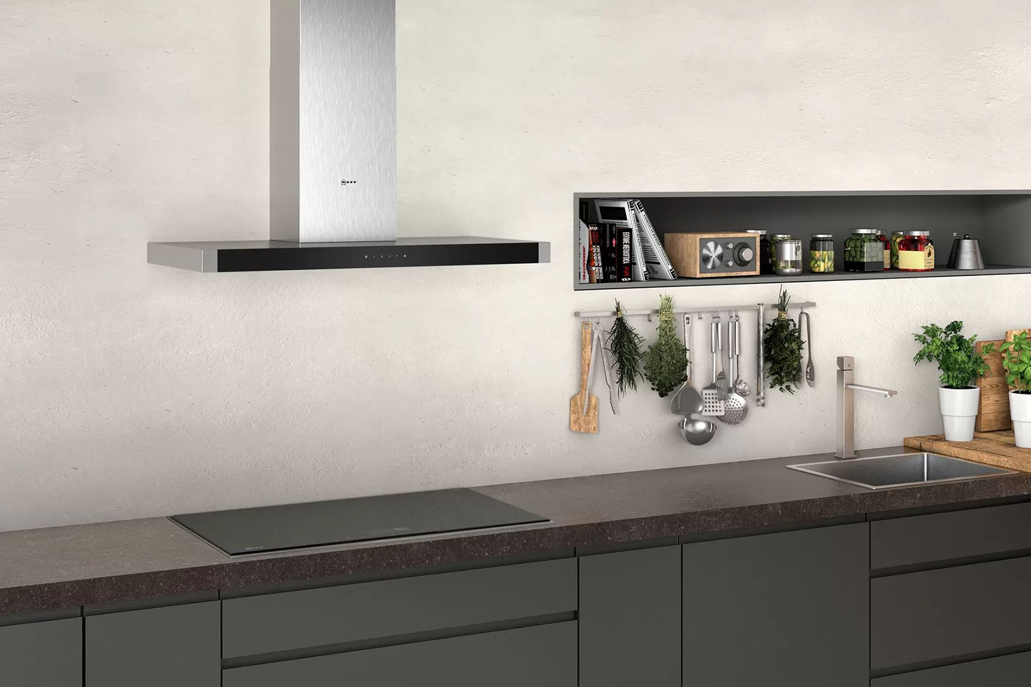 Neff N50 Wall Mounted Chimney Hood | D94BHM1N0B