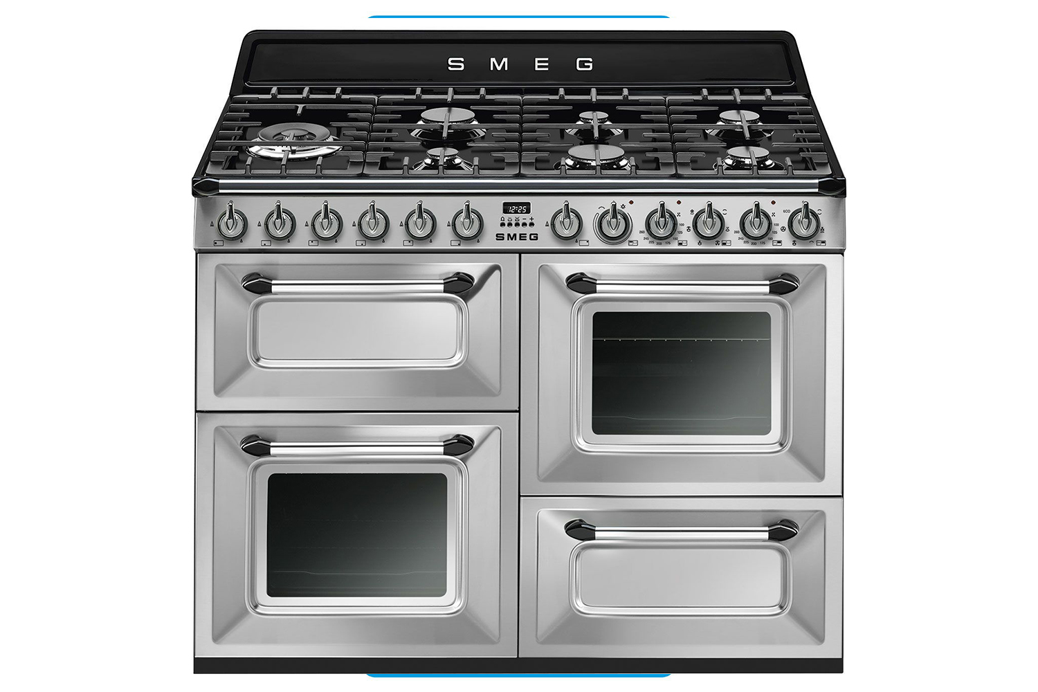 Smeg 110cm Victoria Dual Fuel Range Cooker | TR4110X-1 | Stainless Steel