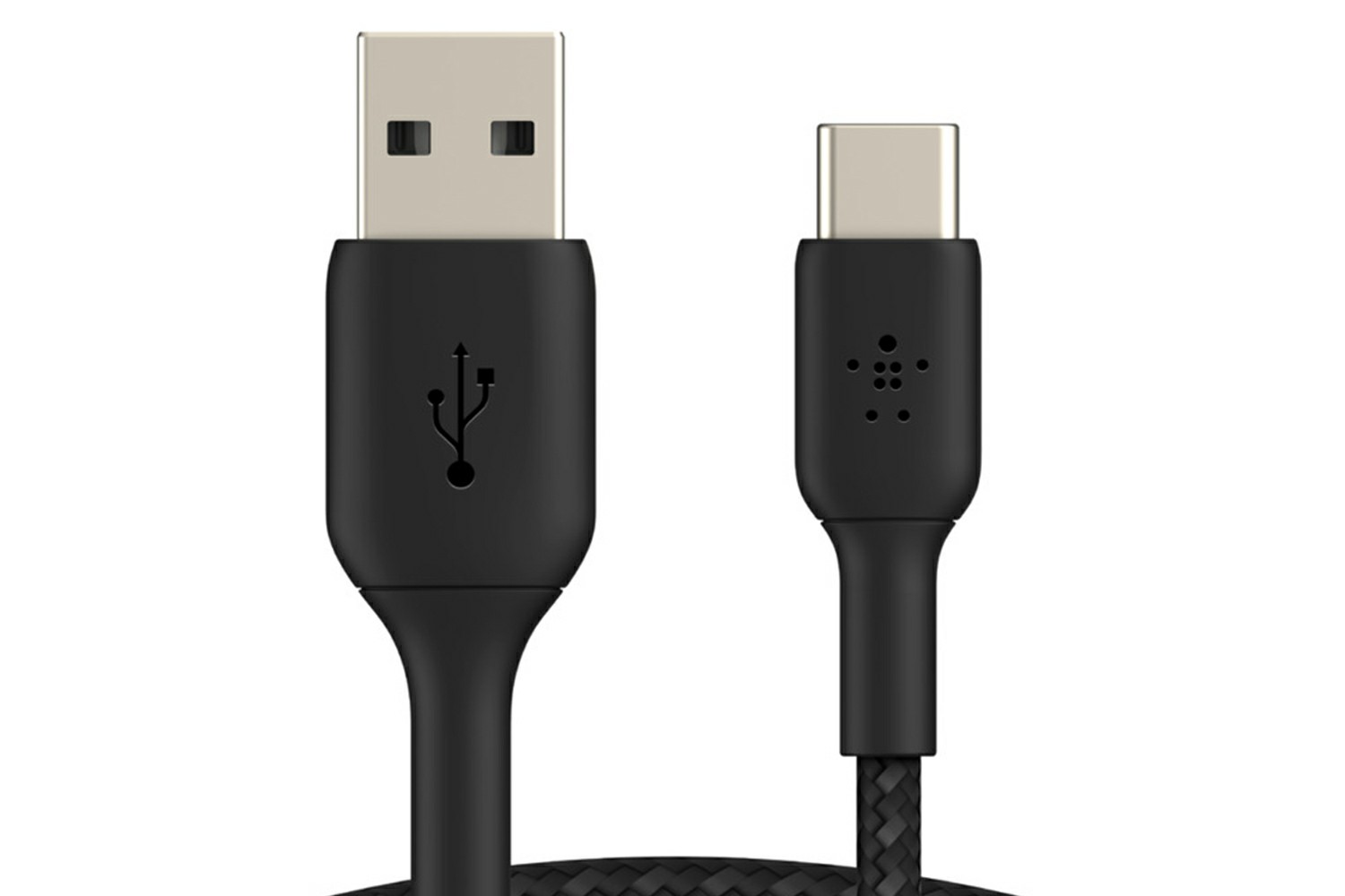Belkin Boost Charge Braided USB-C to USB-A Cable | 1m | Black