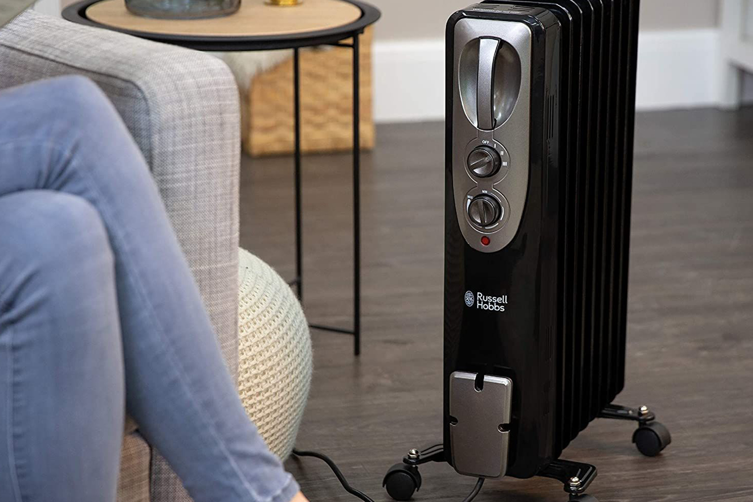 Russell Hobbs 9 Fin Oil Filled Radiator | RHOFR5002B