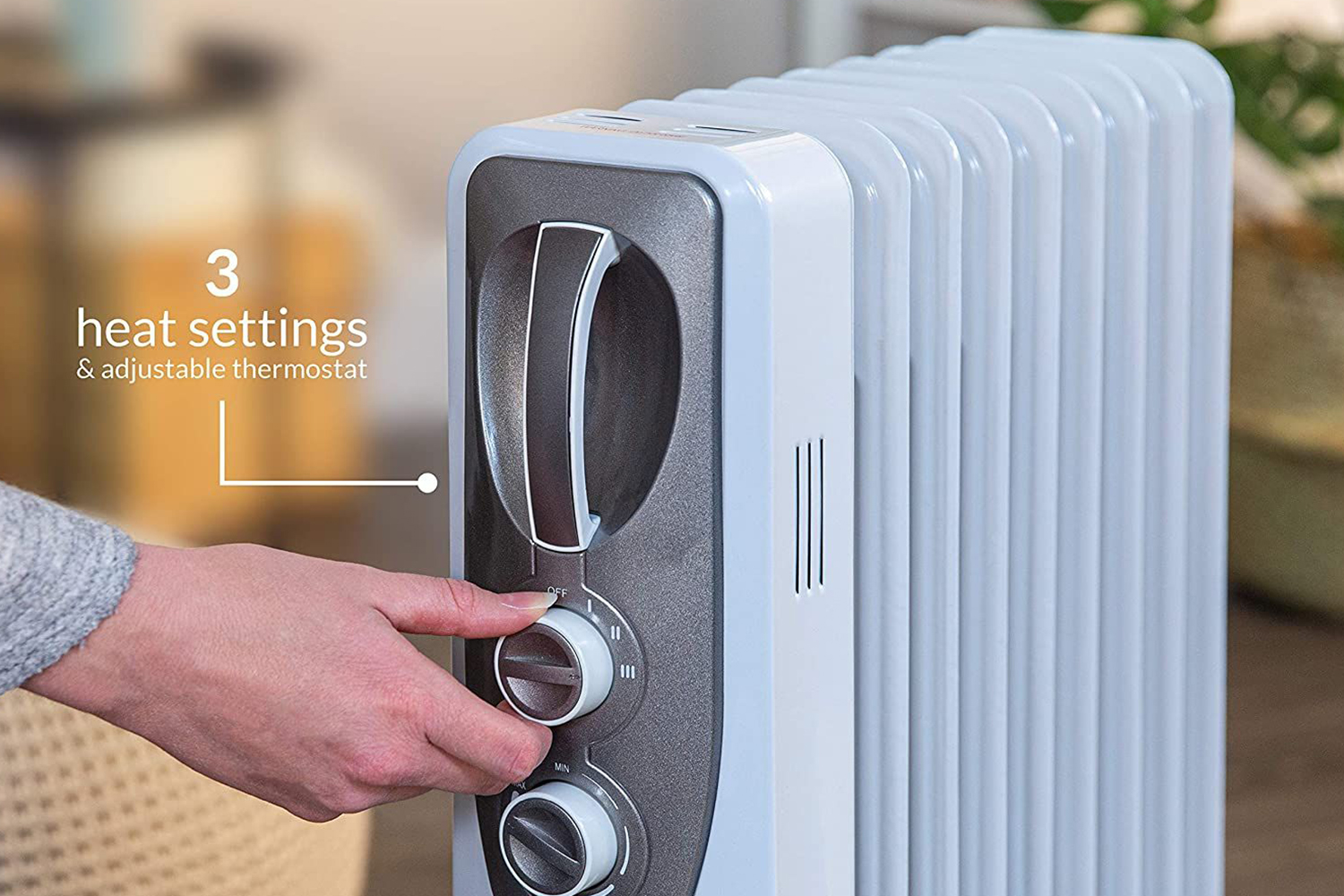 Russell Hobbs 9 Fin Oil Filled Radiator RHOFR5002 Ireland