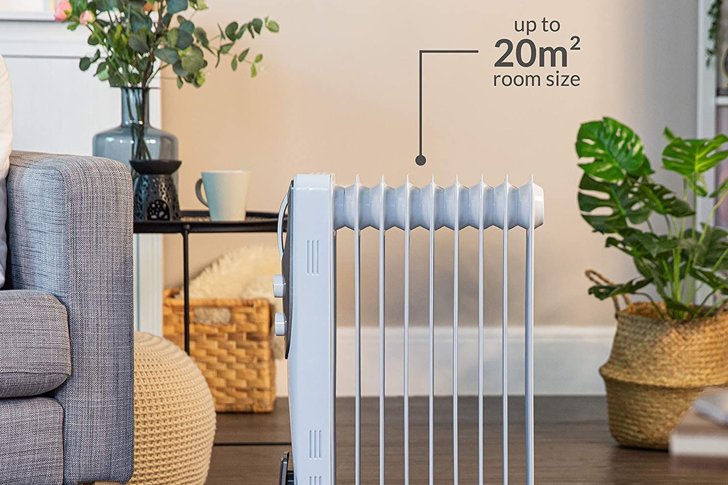 Russell Hobbs 9 Fin Oil Filled Radiator RHOFR5002 Ireland