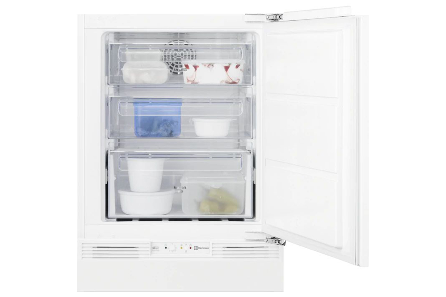 Self defrost store under counter freezer