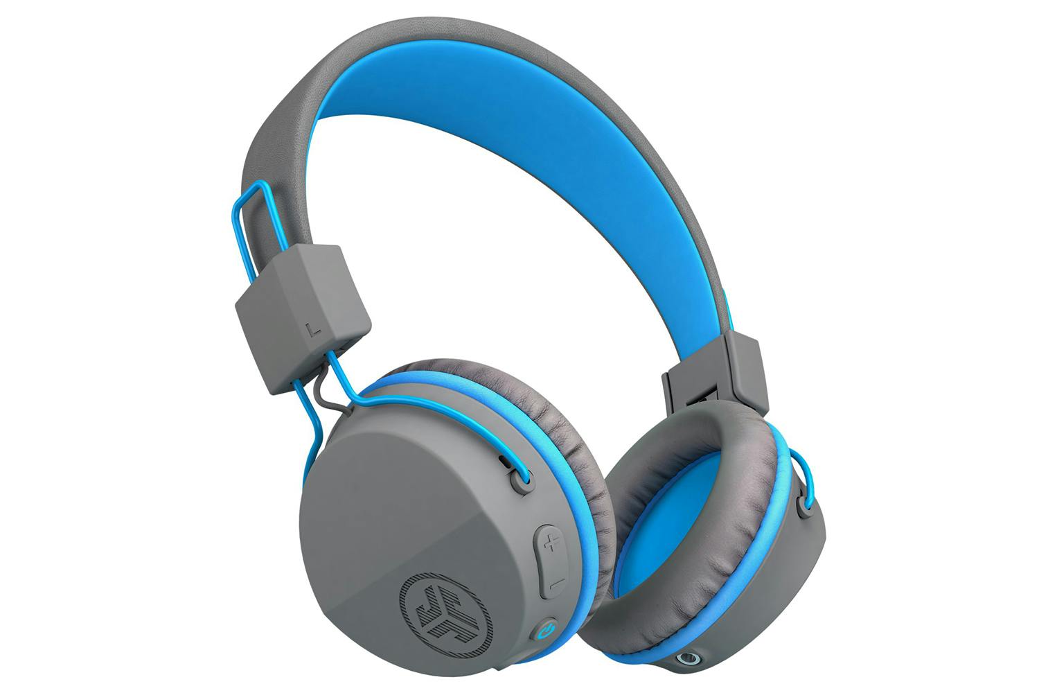 JLab JBuddies Studio Kids On-Ear Wireless Headphones | Graphite/Blue