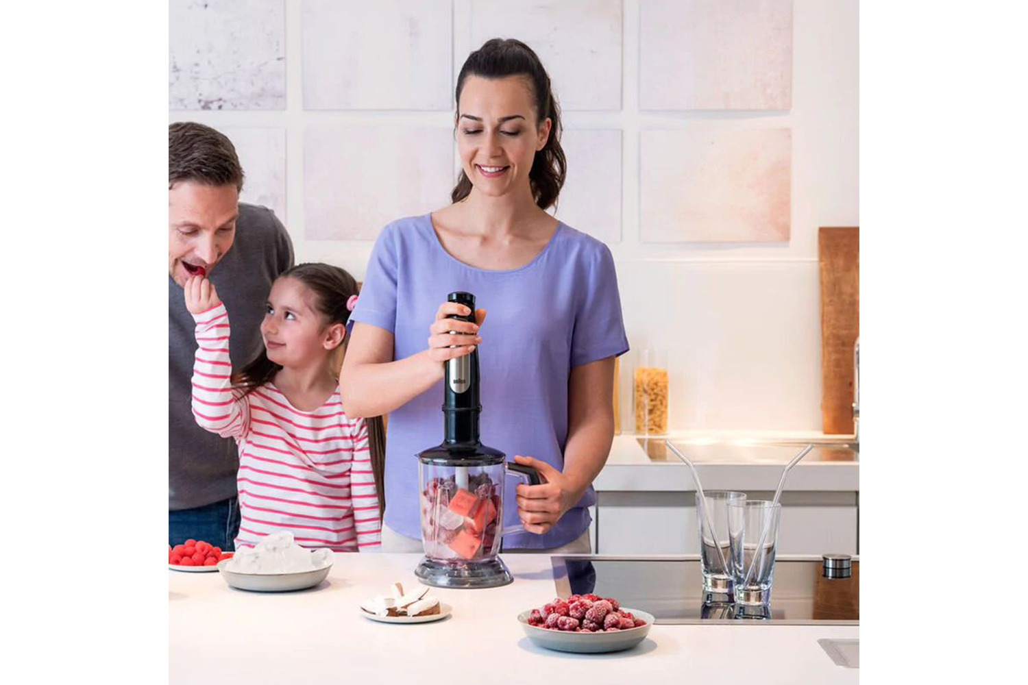 Braun MultiQuick 7 Hand Blender | MQ7045X | Premium Black/Brushed Stainless Steel