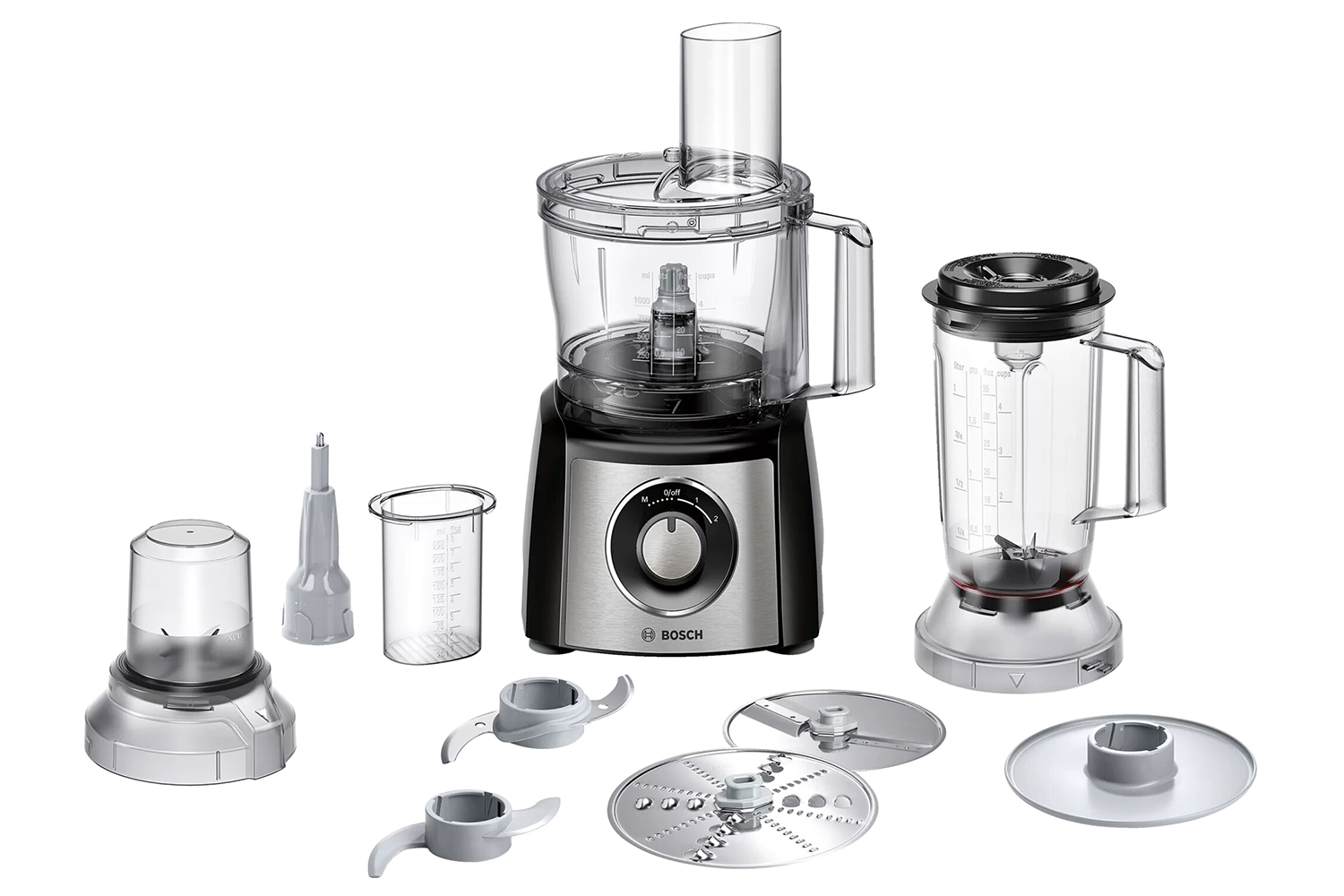 Bosch MultiTalent 3 2.3L Food Processor | MCM3501MGB | Black