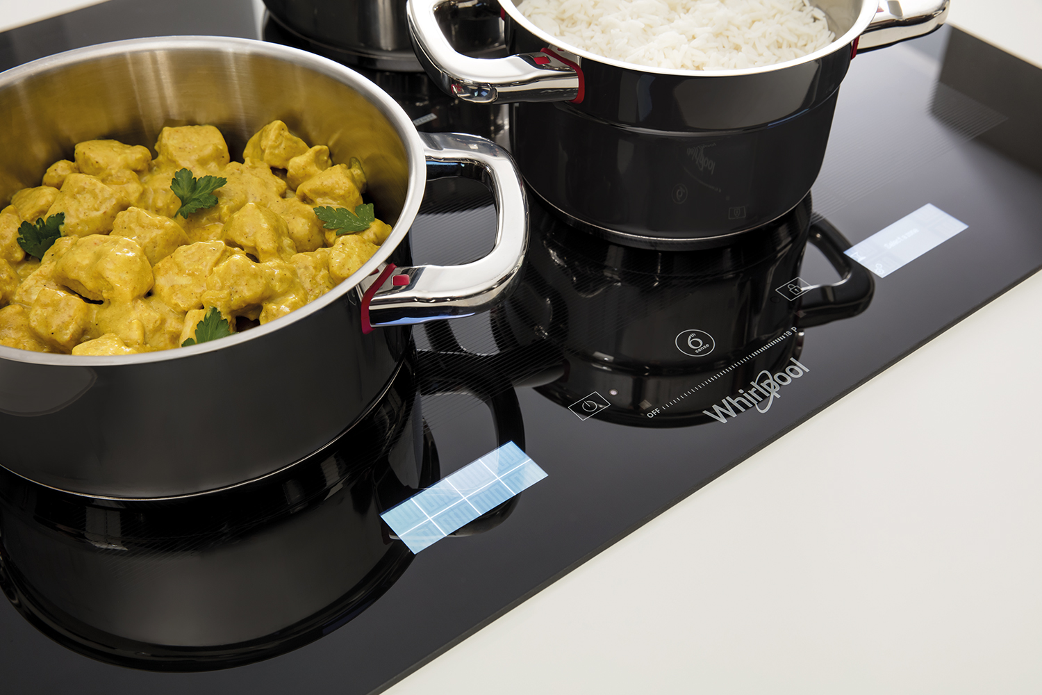 Whirlpool 77cm Built-in Induction Hob | SMP778C/NE/IXL