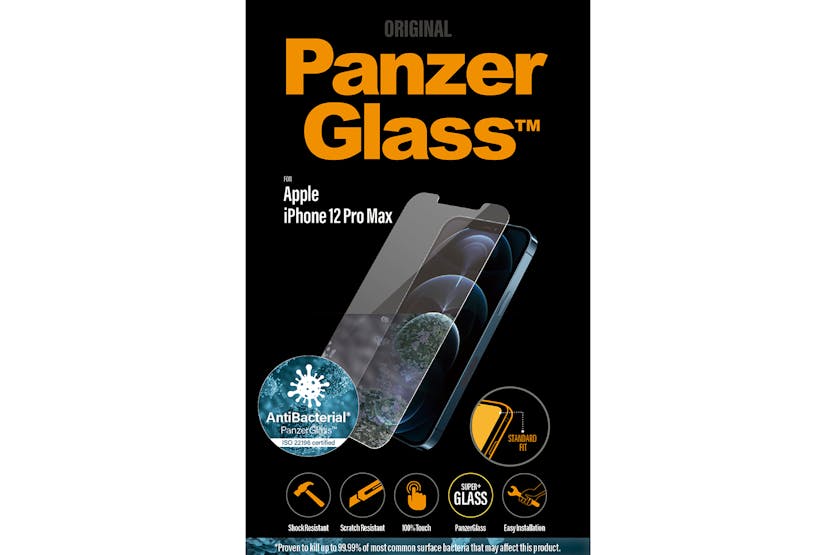 PanzerGlass iPhone 12 Pro Max Screen Protector | Black