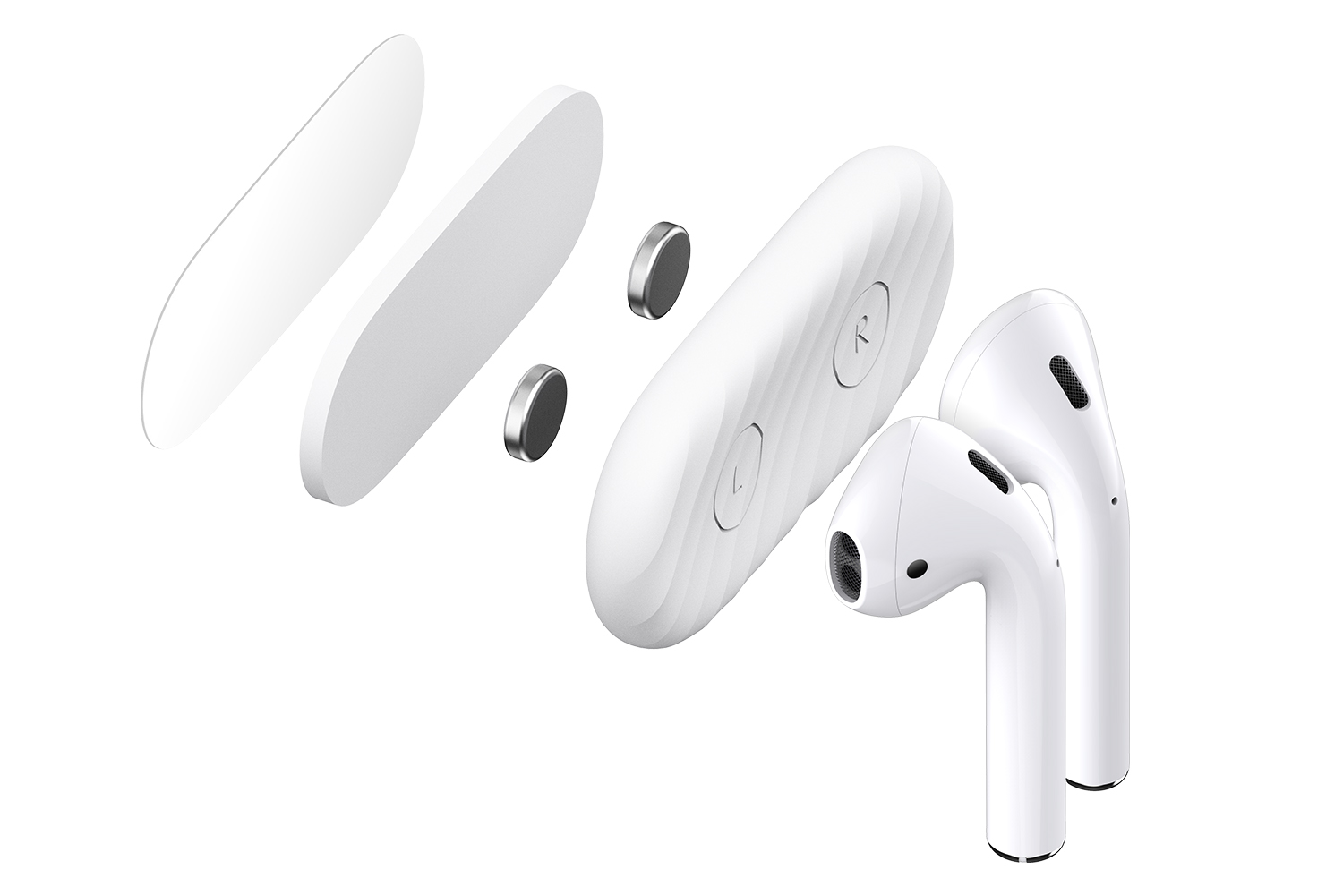 Keybudz AirDockz for AirPods White Ireland