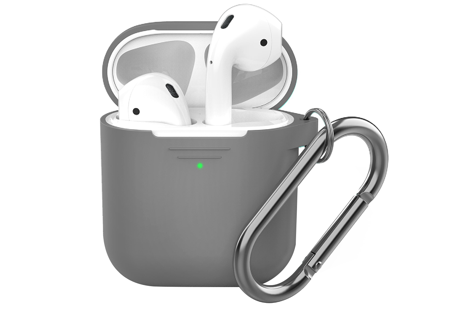 Keybudz Elevate Series Keychain for Airpods | Grey