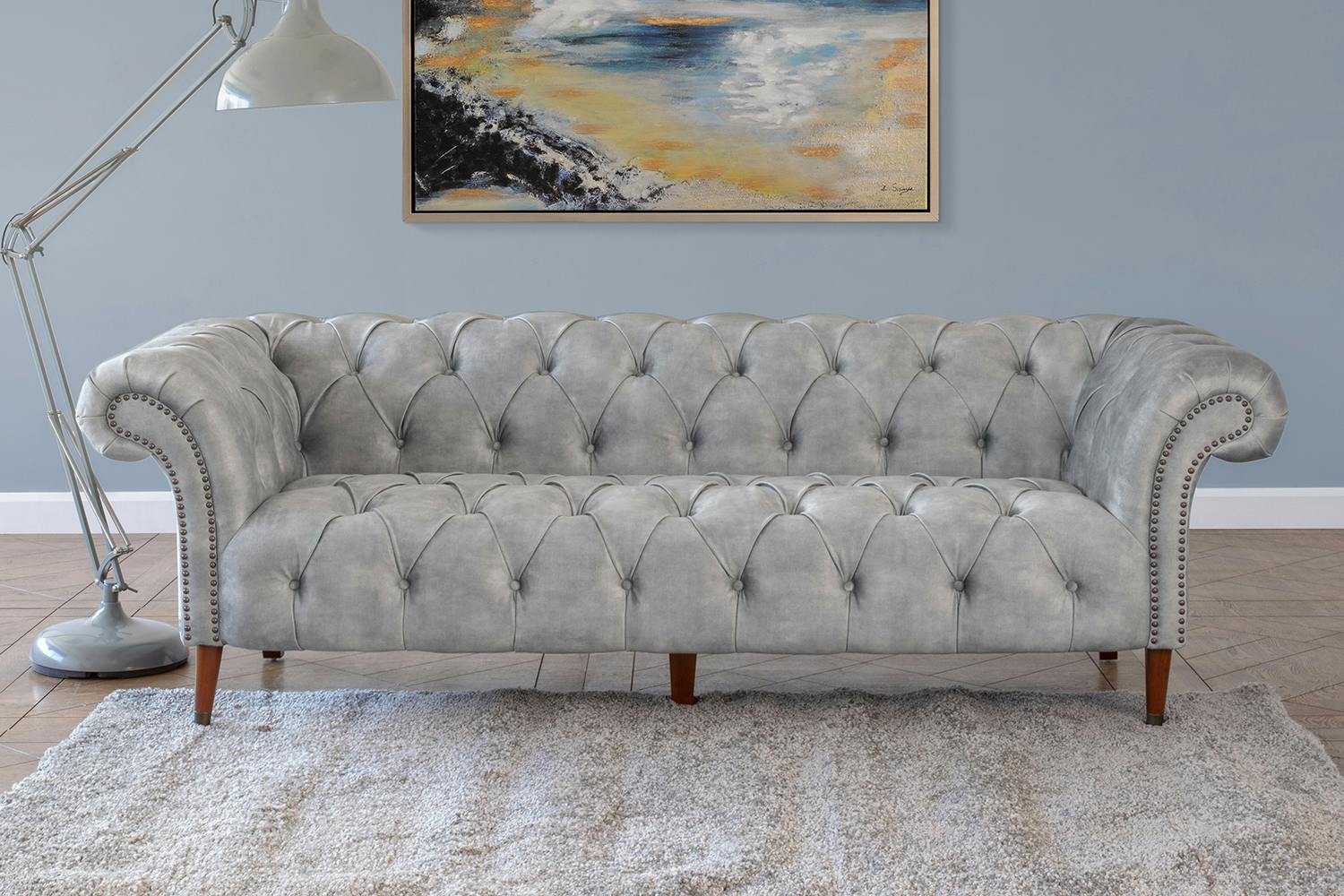 Chai Large Sofa | Grey