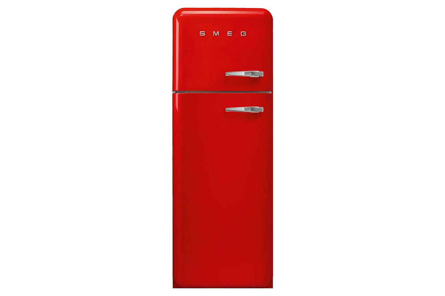 Smeg 50's Style Freestanding Fridge Freezer | FAB30LRD5UK | Red