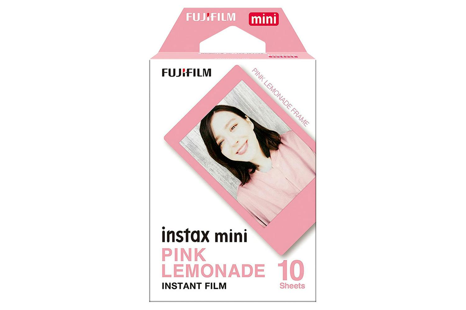 Fujifilm Instax Mini Pink Lemonade Film | 10 Sheets