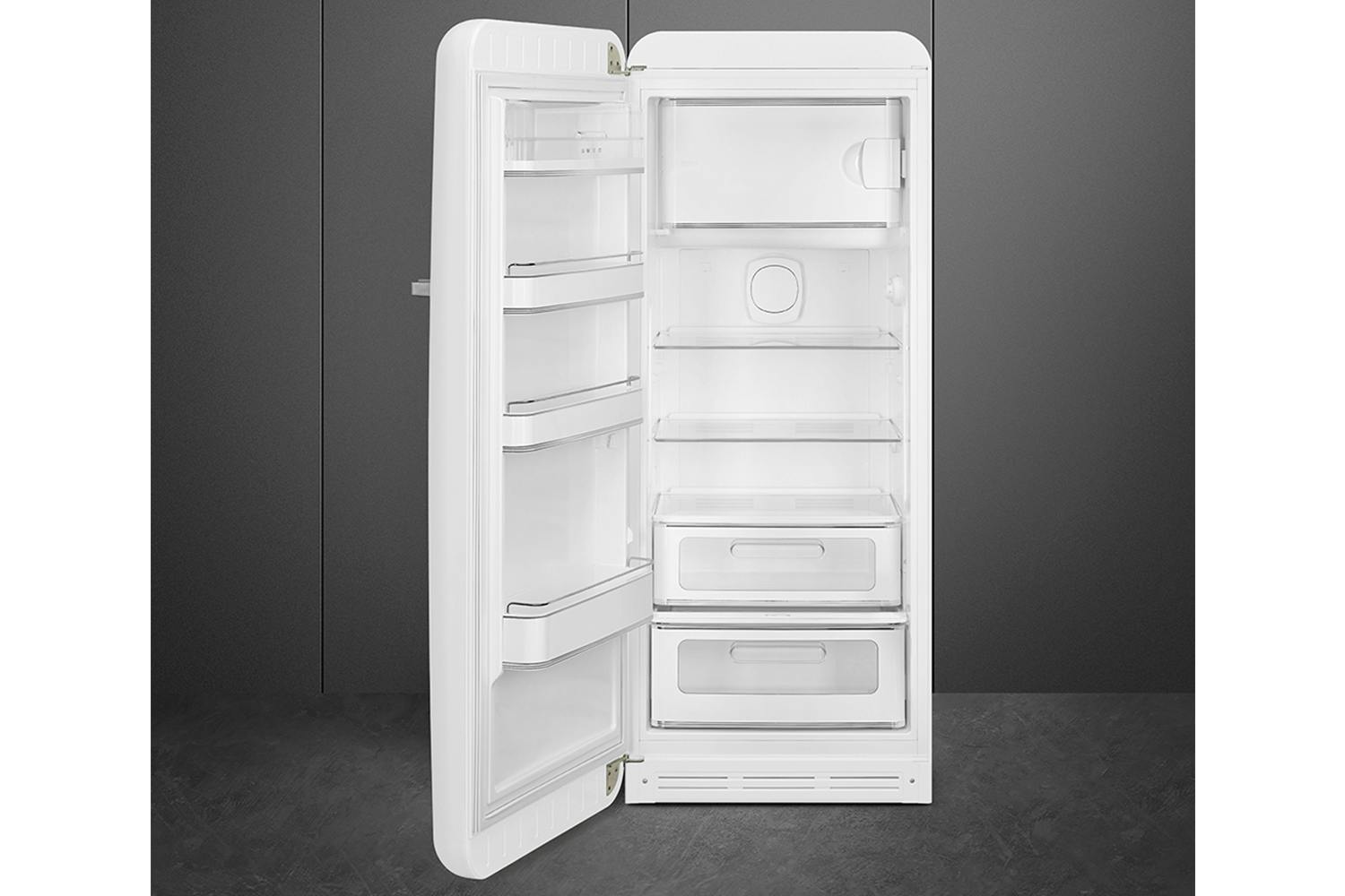 Smeg 50's Style Freestanding Fridge Freezer | FAB28LWH5UK | White