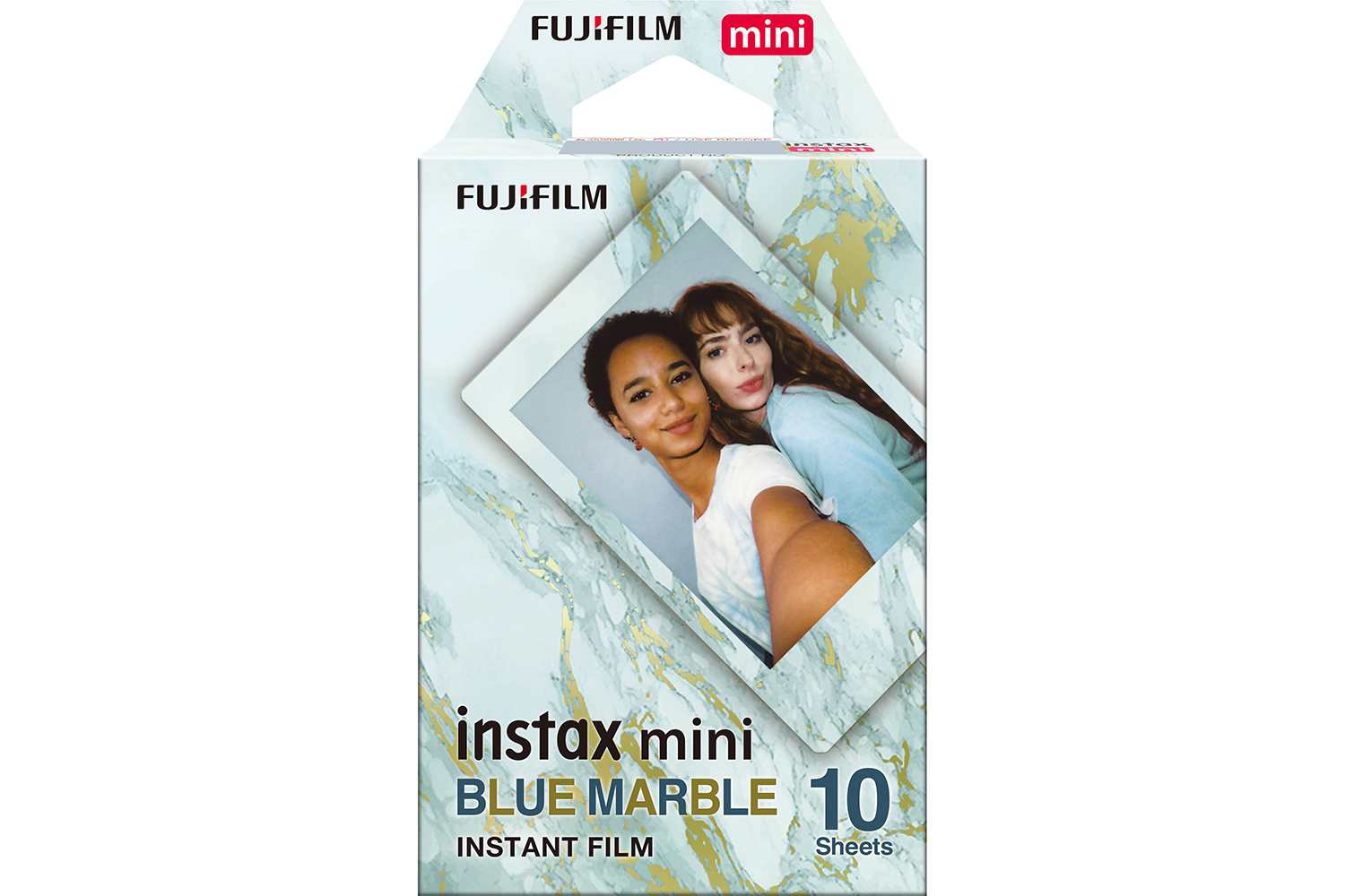 Fujifilm Instax Mini Film | Blue Marble | 10 Sheets