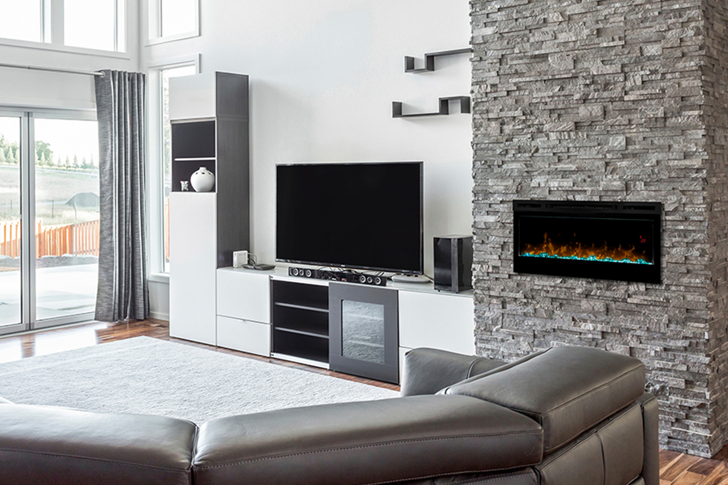 Dimplex 1.1KW Prism 34" Wall Mount Electric Fireplace | BLF3451EU