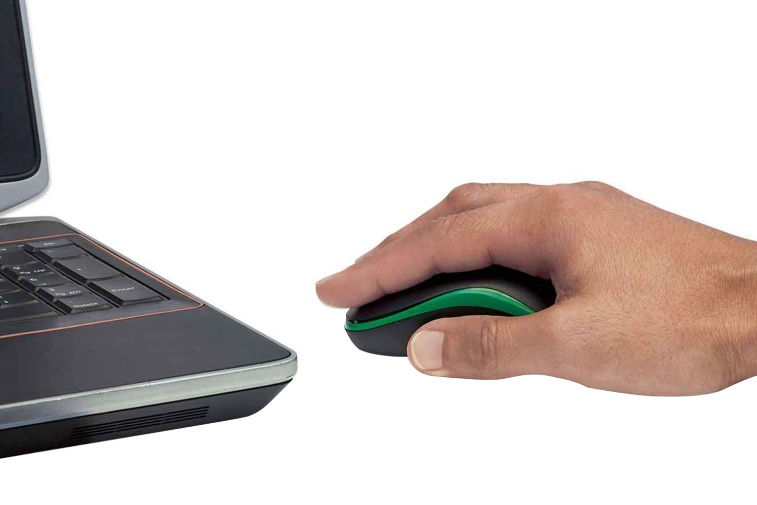 Manhattan Wireless Optical Mouse | Green/Black