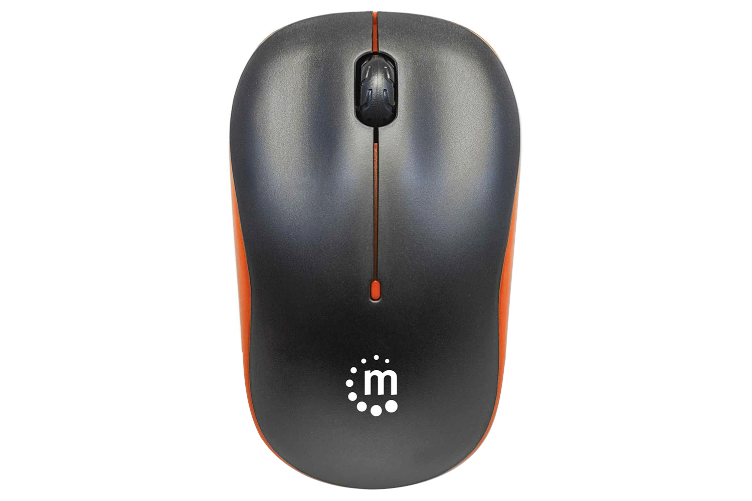 Manhattan Wireless Optical Mouse | Orange/Black