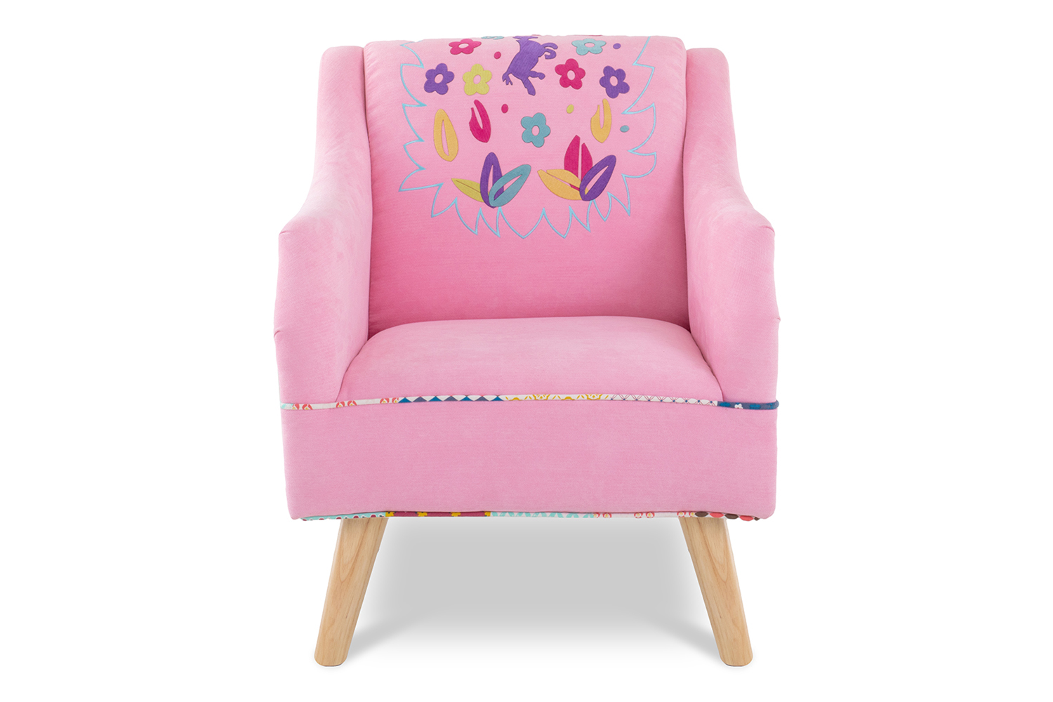 pink childrens chair