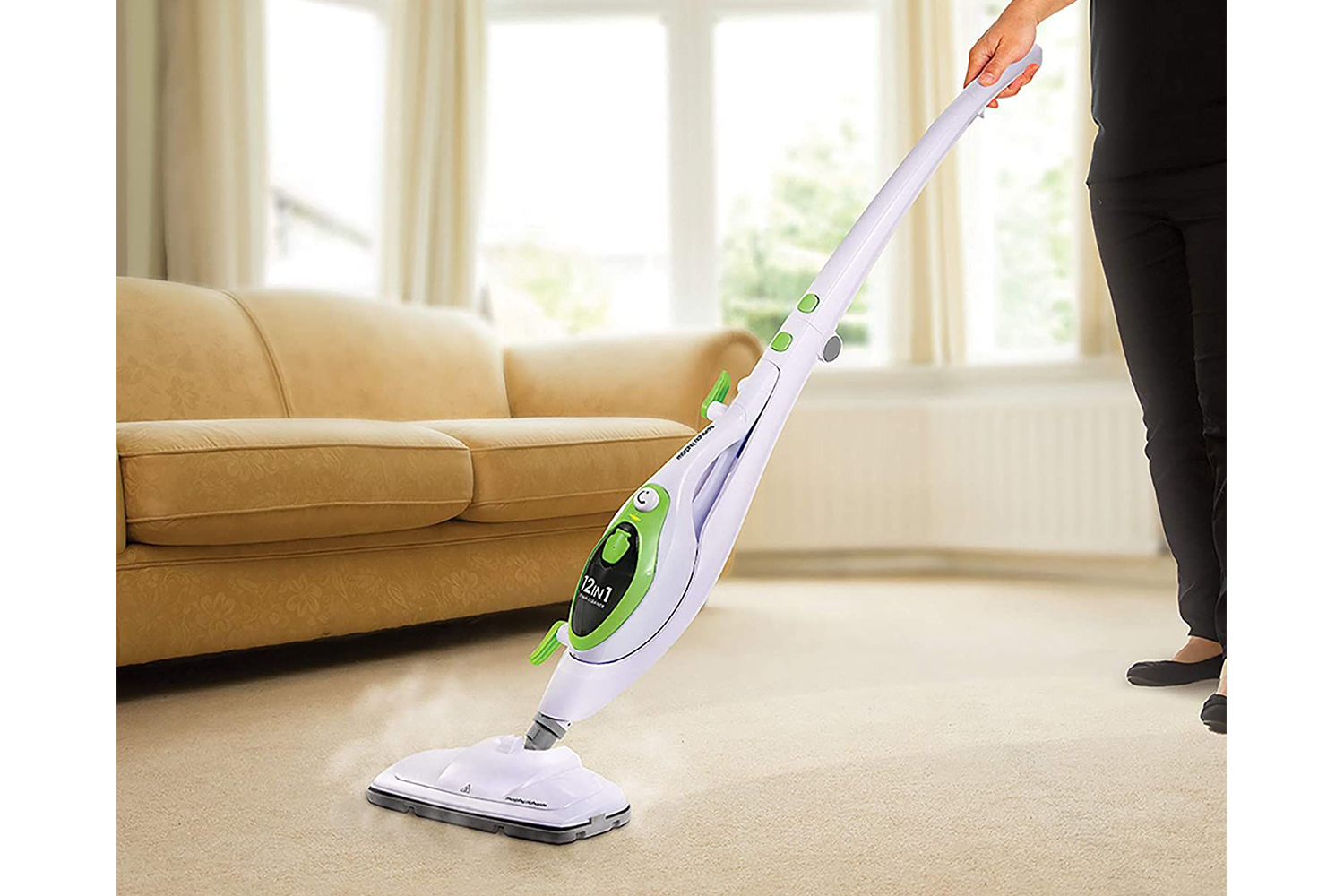 morphy richards 12 in 1 steam cleaner