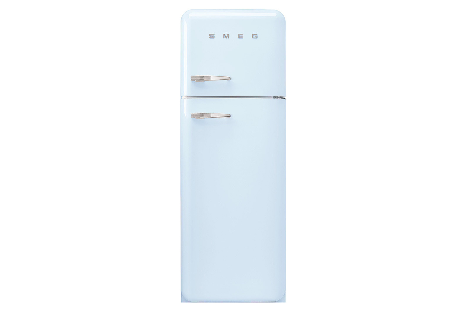 Smeg 50's Retro Style Freestanding Fridge Freezer | FAB30RPB5UK | Pastel Blue