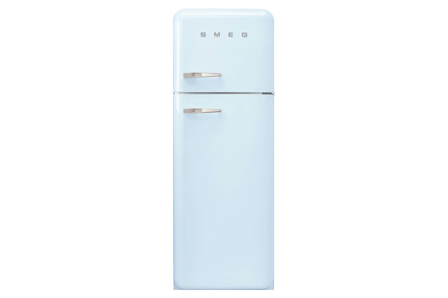 Smeg 50's Retro Style Freestanding Fridge Freezer | FAB30RPB5UK | Pastel Blue