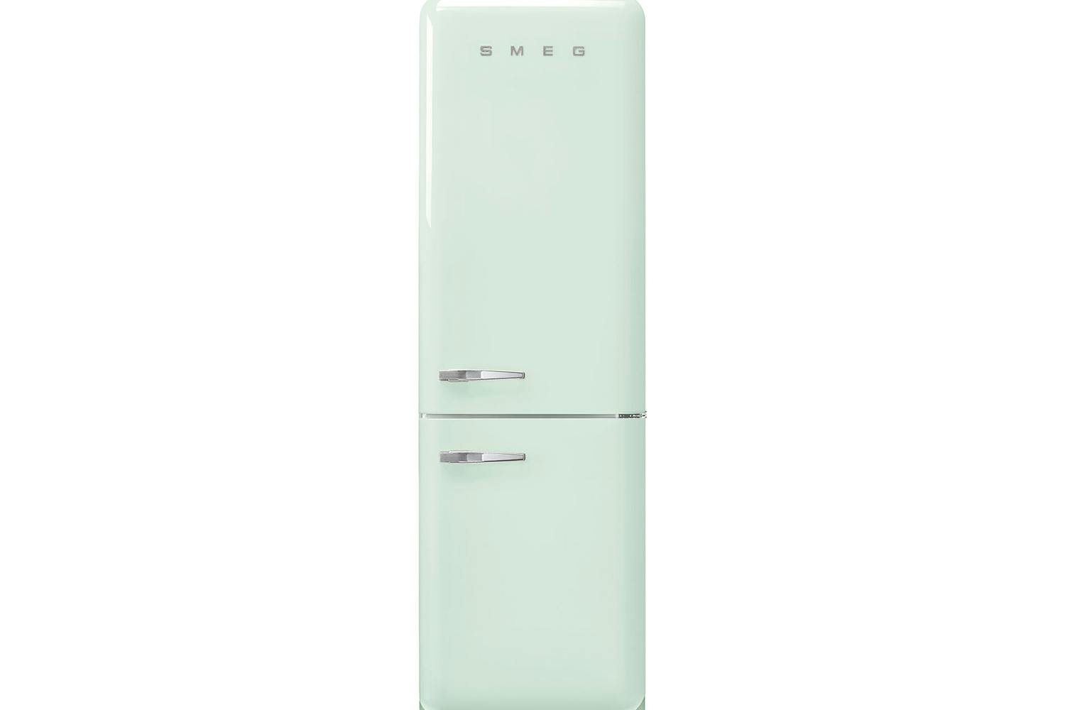 Smeg 50's Retro Style Freestanding Fridge Freezer | FAB32RPG5UK | Pastel Green