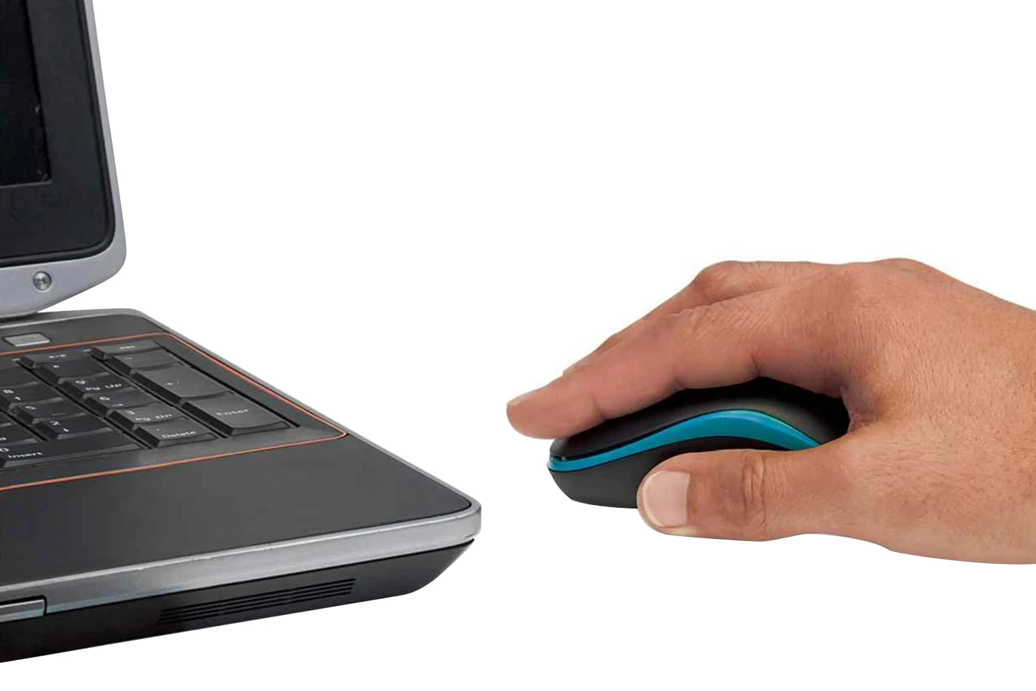 Manhattan Success Wireless Optical Mouse | Blue/Black