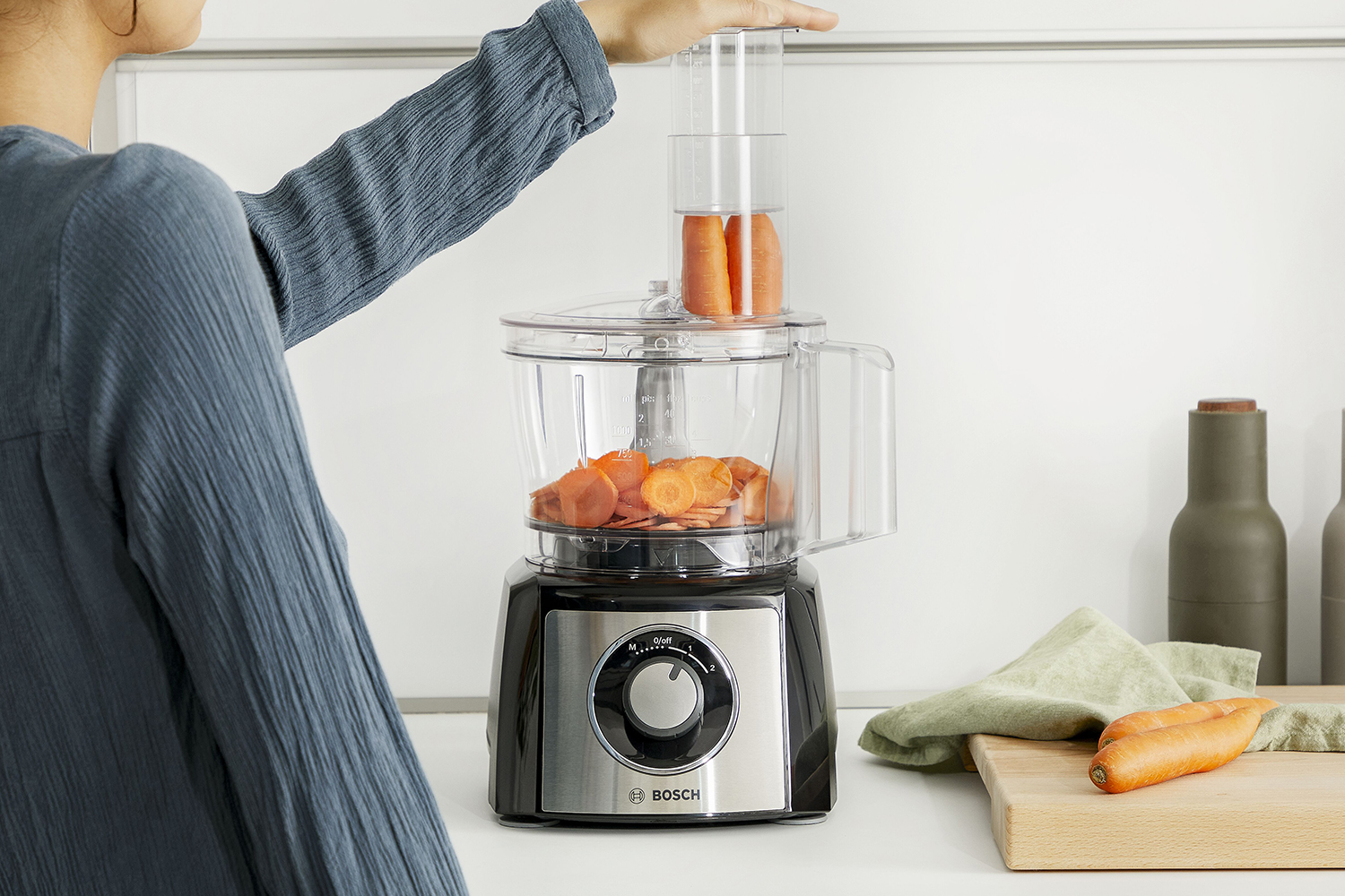 Bosch MultiTalent 3 2.3L Food Processor | MCM3501MGB | Black