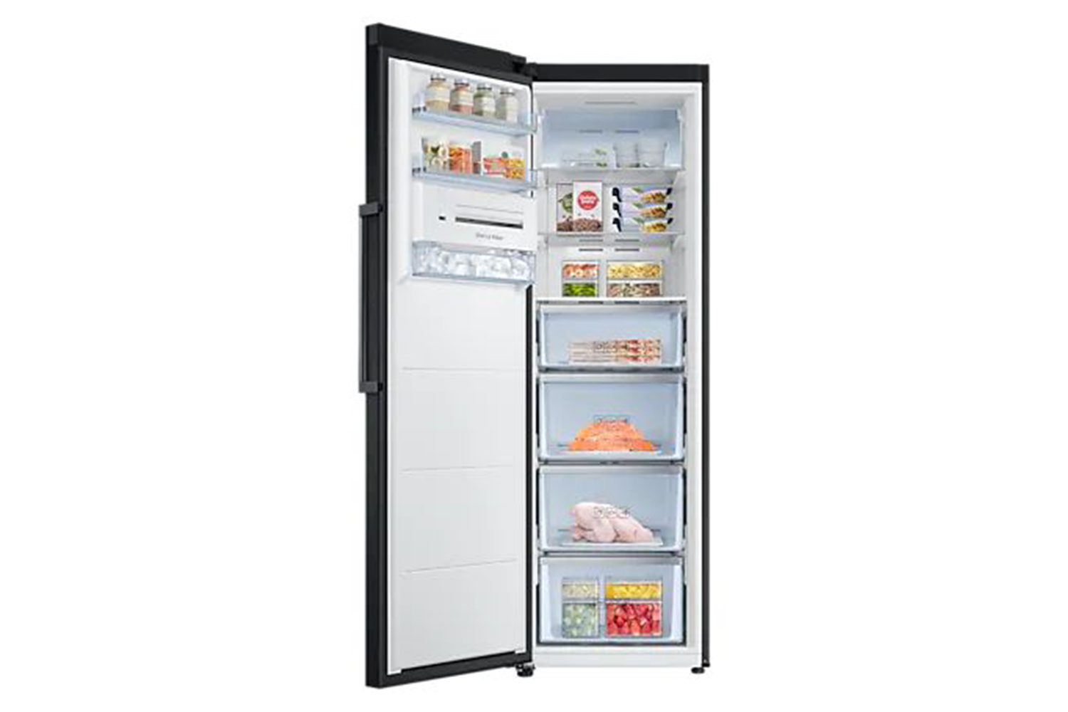 Samsung Tall Freezer with AllAround Cooling RZ32M7125B1/EU Black