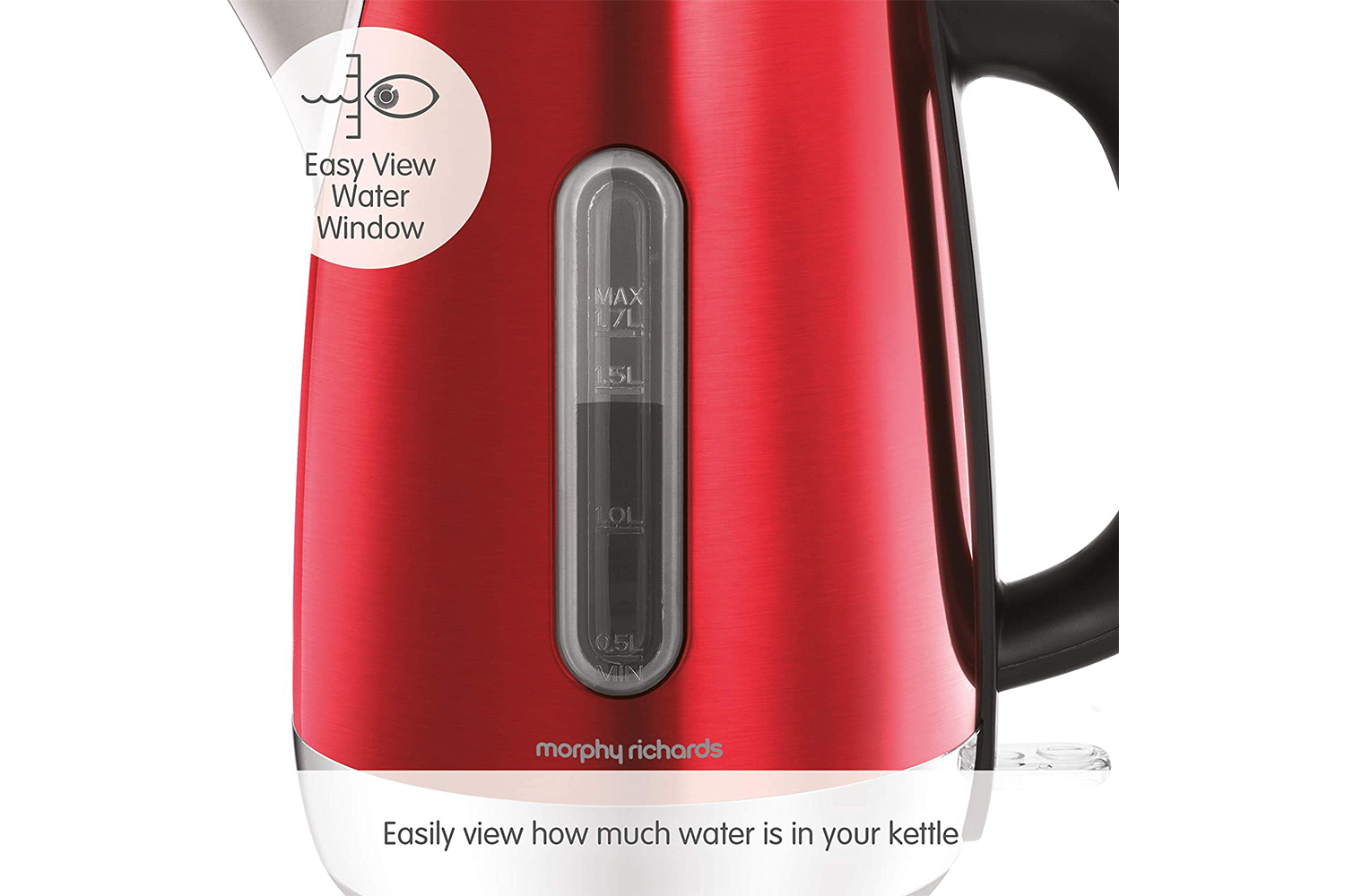 Morphy richards red kettle and cheap toaster