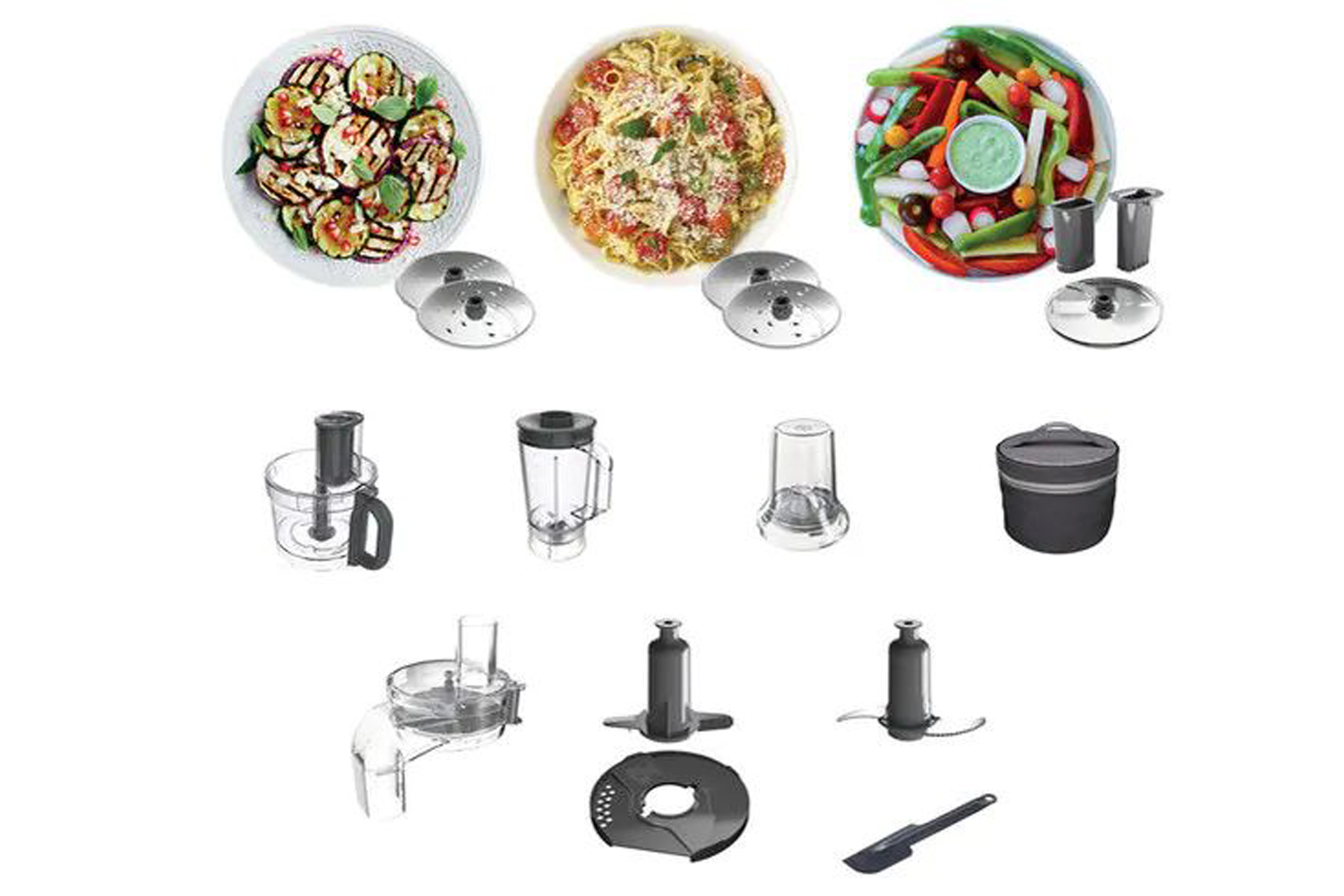 Kenwood Multipro Express Food Processor FDP65.860WH White/Stainless Steel Ireland