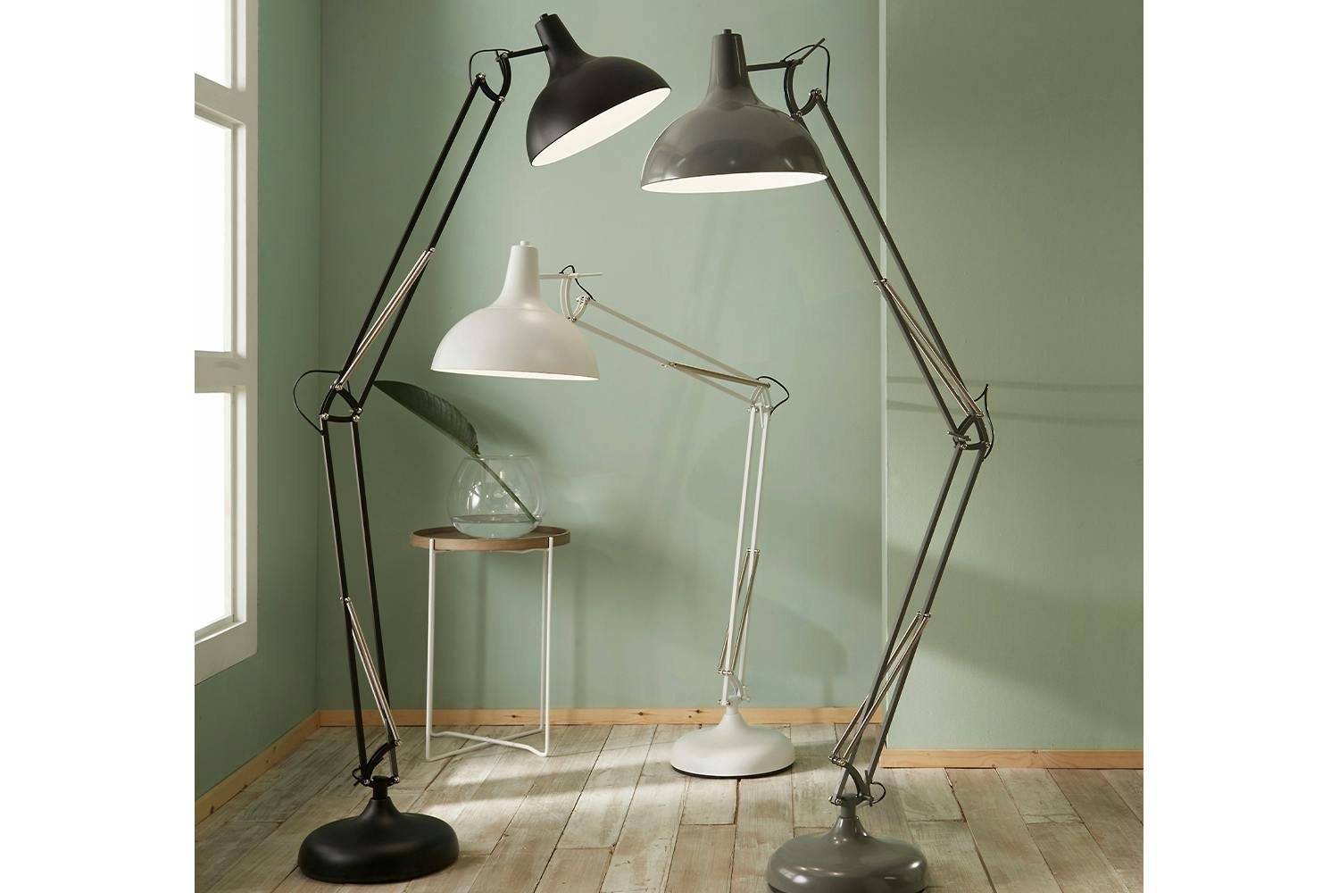 Oversize Task Floor Lamp | Matte Black