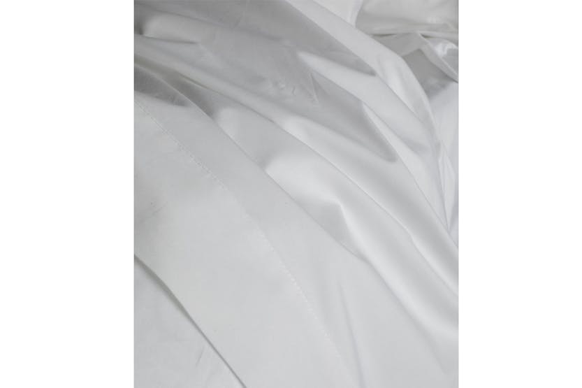 The Linen Room | 500tc Cotton Percale | White |Pillowcase