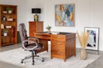 Ebony Office Desk | Small