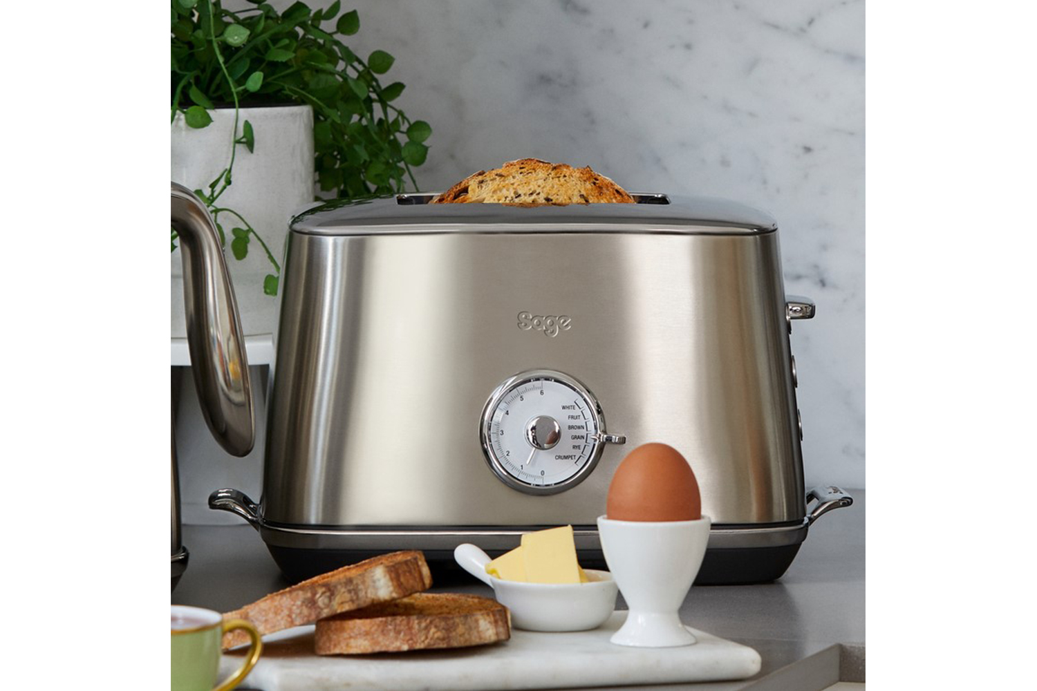 Sage the Toast Select Luxe Toaster | BTA735BSSUK | Brushed Stainless Steel