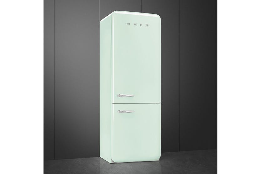 Smeg 50's Style Freestanding Fridge Freezer | FAB38RPG5 | Pastel Green