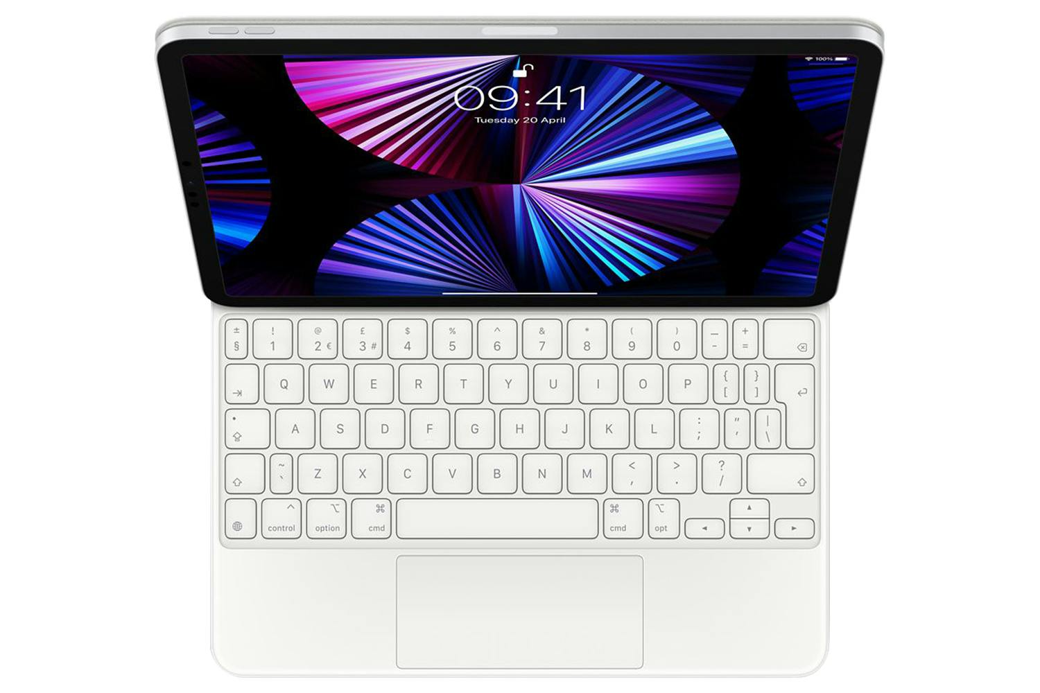 Magic Keyboard for iPad Pro 11" and iPad Air British English | White