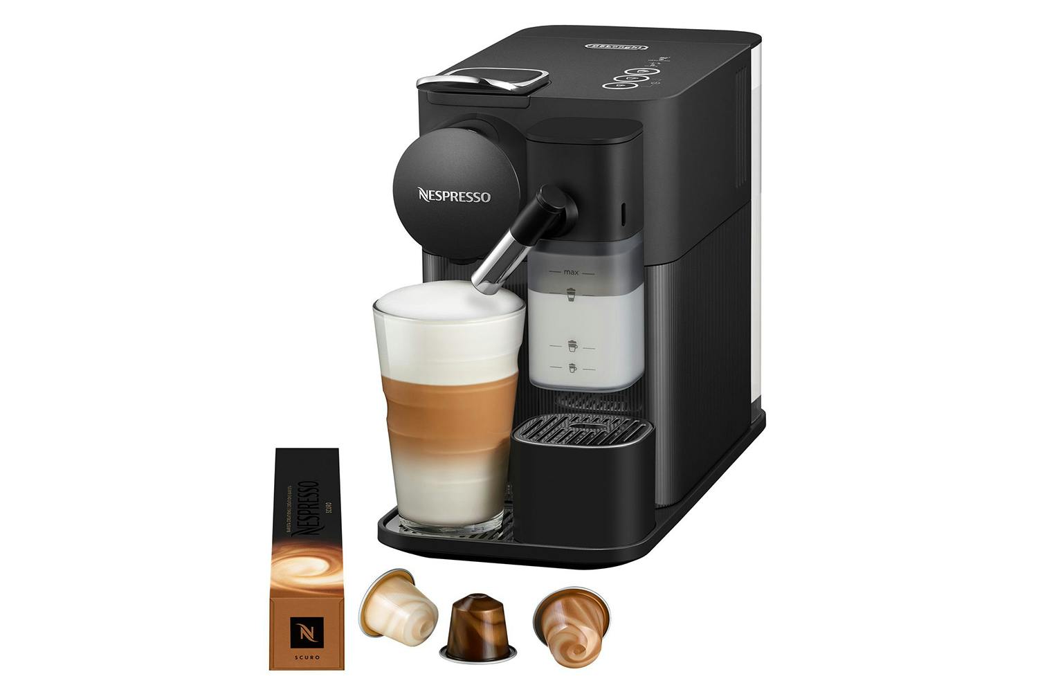 DeLonghi Lattissima One Nespresso Coffee Machine | EN510.B | Black