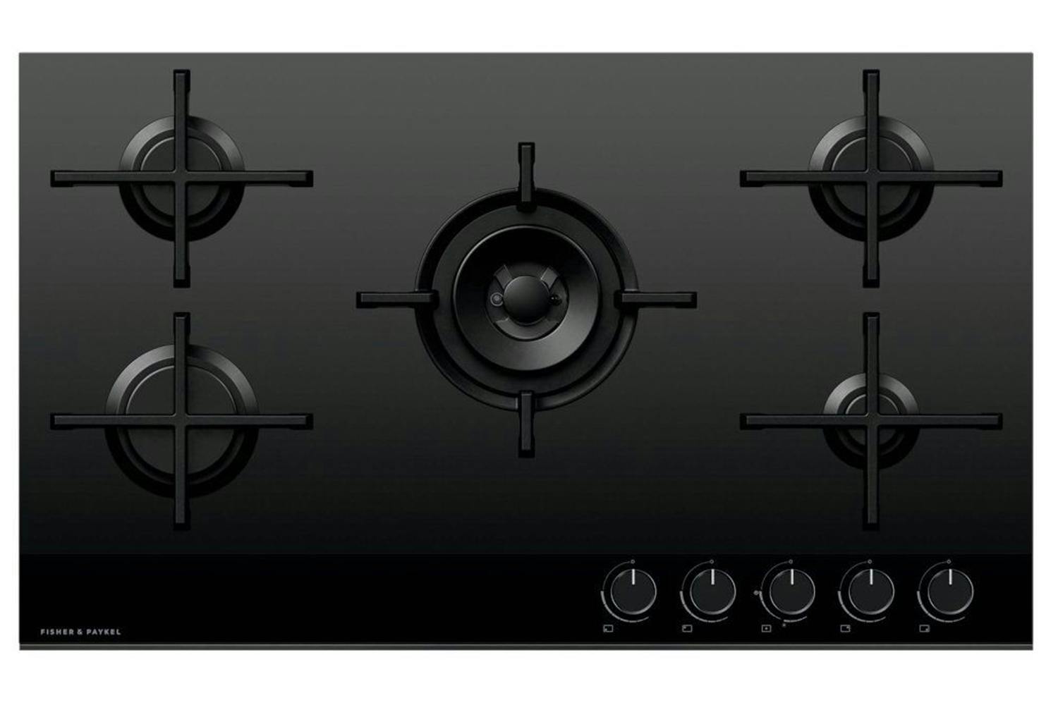 Fisher & Paykel Series 9 90cm Gas on Glass Hob | CG905DNGGB4