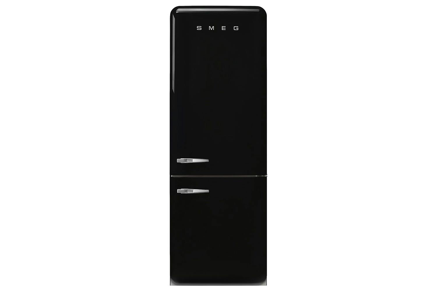 Smeg 50's Style Freestanding Fridge Freezer | FAB38RBL5 | Black